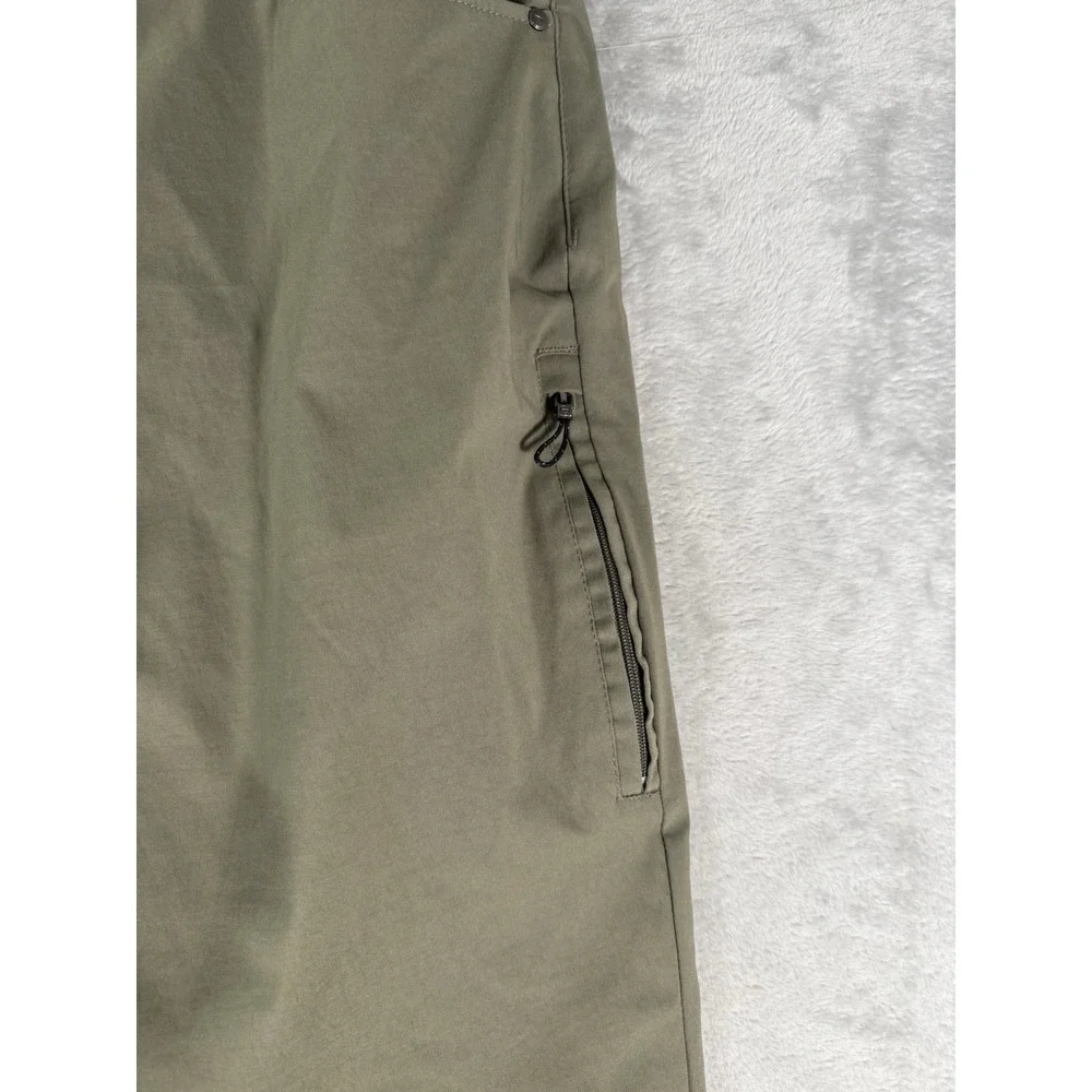 Hi Tec Pants‎ Mens 38x32 Green Nylon Blend Performance Hiking Outdoor